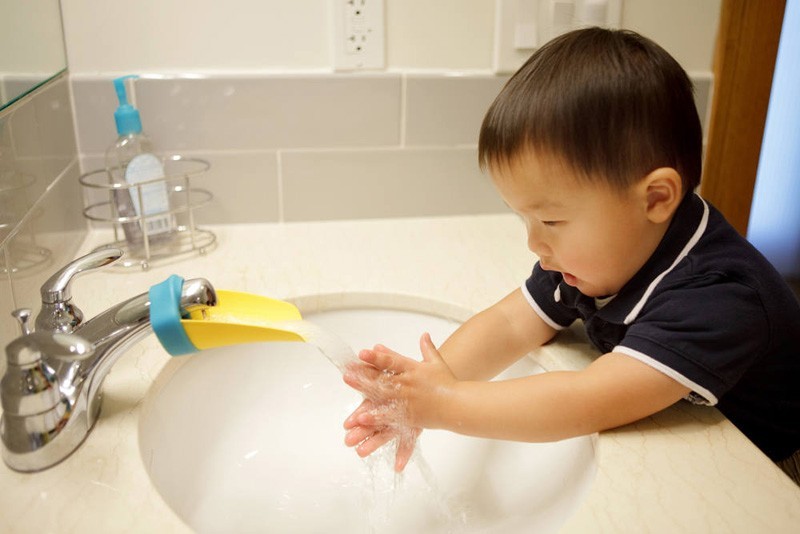 DIY : l'extension de robinet pour enfant