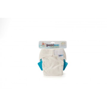 COUCHE BAMBOU STRETCH + PRESSIONS, TAILLE 2 (10-20KG) BAMBINEX